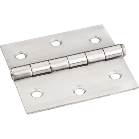 Hardware Resources Stainless Steel 3"x2-3/4" Single Full Swaged Butt Hinge OL33550SS